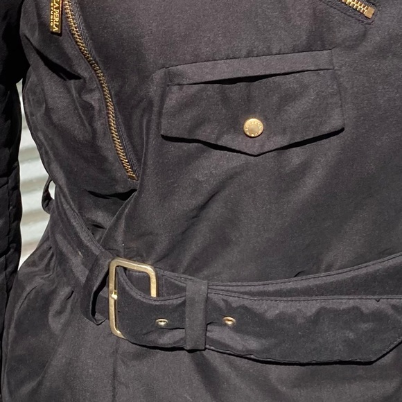 La Perla Studio Fabric Biker Jacket with Belt - Picture 5 of 16